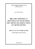 Khóa luận tốt nghiệp đại học: Hiện thực đời sống và thân phận con người trong tiểu thuyết bến không chồng của dương hướng