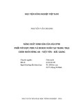 Đề tài: Năng suất sinh sản của nái CP90 phối với đực Pidu và Duroc nuôi tại Trang trại chăn nuôi Hùng An - Việt Yên - Bắc Giang