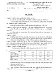Đề thi HSG cấp huyện năm 2016-2017 môn Địa lý 9 - Phòng GD&ĐT huyện Xuân Lộc (Đề số 1 - Có đáp án)