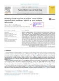 Modeling of EDM responses by support vector machine regression with parameters selected by particle swarm optimization