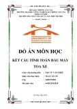 Đồ án môn học Kết cấu tính toán đầu máy toa xe