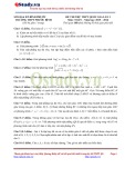 Đề thi thử THPT Quốc gia lần 3 môn Toán năm 2015-2016 - Trường THPT Phước Bình