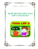 Bộ đề thi Violympic Toán lớp 3 năm 2016-2017