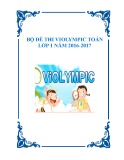 Bộ đề thi Violympic Toán lớp 1 năm 2016-2017