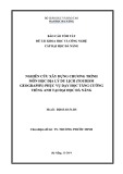 Báo cáo tóm tắt đề tài khoa học và công nghệ cấp cơ sở do Đại học Đà Nẵng quản lý: Nghiên cứu xây dựng môn học Địa lý du lịch (Tourism geography) phục vụ dạy học tăng cường tiếng Anh tại Đại học Đà Nẵng