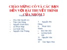 Bài thuyết trình Nhũ tương nhựa đường