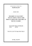 Tóm tắt luận văn Thạc sĩ Kỹ thuật: Tích hợp các giao thức truyền thống với IEC 61850 trong tự động hóa trạm biến áp truyền tải điện