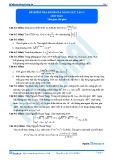 Đề kiểm tra đánh giá năng lực lần 1 - Môn Toán