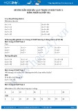 Hướng dẫn giải bài 1,2,3 trang 19 SGK Toán 3