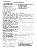 Lý thuyết và bài tập cơ bản Tiếng Anh THCS - Chuyên đề 1:Verb tenses