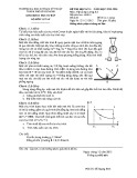 Đề thi cuối học kỳ I năm học 2015-2016 môn Vật lý đại cương A1 - Đại học Sư phạm Kỹ thuật TP. HCM