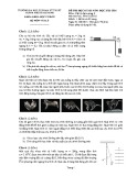 Đề thi học kỳ III năm học 2015-2016 môn Vật lý đại cương 1 - Đại học Sư phạm Kỹ thuật TP. Hồ Chí Minh