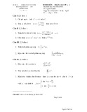 Đề thi môn Toán cao cấp A1 năm 2014-2015 - Đại học Sư phạm Kỹ thuật TP. HCM