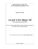 Luận văn Thạc sĩ Quản trị kinh doanh: Hoạch định chiến lược phát triển Tổng công ty Giấy Việt Nam giai đoạn 2013-2018