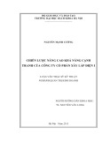 Luận văn Thạc sĩ Kỹ thuật: Chiến lược nâng cao khả năng cạnh tranh của Công ty Cổ phần Xây lắp điện I