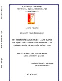 Luận văn Thạc sĩ Khoa học: Giải pháp nâng cao chất lượng cán bộ quản lý của Tổng Công ty Hóa chất và phân bón Dầu khí