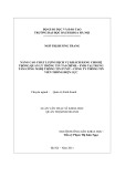 Luận văn Thạc sĩ Khoa học: Nâng cao chất lượng dịch vụ khách hàng cho Hệ thống Quản lý thông tin tài chính - FMIS tại Trung tâm công nghệ thông tin EVNIT – Công ty Thông tin Viễn thông Điện lực