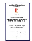 Luận văn Thạc sĩ Quản trị kinh doanh: Lập dự án đầu tư phát triển công nghệ thông tin và truyền thông tại Công ty cổ phần nhiệt điện Phả Lại