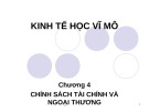 Bài giảng Kinh tế học vĩ mô: Chương 4 - Hà Minh Phước (Dành cho lớp công thương)