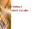 Bài giảng môn học Tài chính doanh nghiệp 3: Chương 4 - Đại học Công nghệ TP. HCM