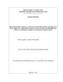 Luận văn Thạc sĩ Quản trị kinh doanh: Phân tích thực trạng và đề xuất giải pháp nâng cao hiệu quả hoạt động của hệ thống quản lý chất lượng ISO 9000-2000 tại công ty cổ phần Cơ khí 4 và Xây dựng Thăng Long