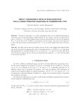 About convergence rates in regularization for ill posed operator equations of hammerstein type