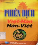  phiên dịch việt - hán, hán - việt: phần 2