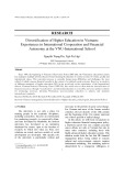 Diversification of higher education in Vietnam: Experiences in international cooperation and financial autonomy at the VNU - International school