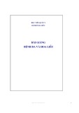 Bài giảng Bệnh da và hoa liễu