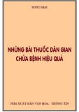  những bài thuốc dân gian chữa bệnh