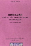  bình luận những ván cờ lừng danh trung quốc: phần 1