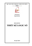 Bài giảng Thiết kế logic số - Đỗ Mạnh Hà