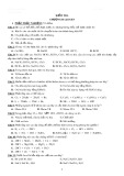 Kiểm tra chương halogen