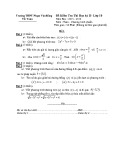2 Đề kiểm tra HK 2 môn Toán lớp 10 năm 2016 – THPT Phạm Văn Đồng