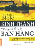  kinh thánh về nghệ thuật bán hàng - jeffrey gitomer