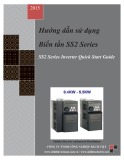 Hướng dẫn sử dụng biến tần SS2 Series