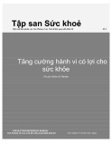 Tập san sức khỏe: Tăng cường hành vi có lợi cho sức khỏe