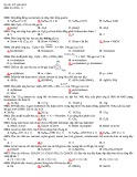 Đề kiểm tra 1 tiết môn Hoá học lớp 11 lần 4 năm 2015