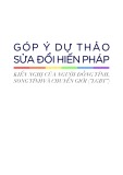 Góp ý dự thảo sửa đổi Hiến pháp: Kiến nghị của người đồng tính, song tính và chuyển giới (”LGBT”)