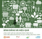 Bình đẳng và hiệu quả - Lồng ghép giới vào giảm nhẹ rủi ro thiên tai và thích ứng biến đổi khí hậu: Tài liệu hướng dẫn thực hành