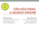 Văn hóa Email và Search engine