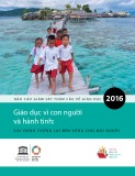 Giáo dục vì con người và hành tinh: xây dựng tương lai bền vững cho mọi người (Báo cáo giám sát toàn cầu về giáo dục 2016)