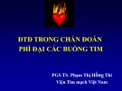 Tài liệu Điện tâm đồ trong chẩn đoán phì đại các buồng tim - PGS. TS. Phạm Thị Hồng thi