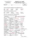 Đề kiểm tra 1 tiết môn tiếng Anh lớp 11 năm 2014 - THPT Ninh Hải - Mã đề 413