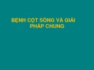 Bài giảng Bệnh cột sống và giải phẫu chung