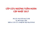 Báo cáo Cấp cứu ngừng tuần hoàn cập nhật 2017
