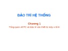 Bài giảng Bảo trì hệ thống: Chương 1 - TS. Trần Quang Diệu
