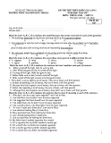Đề thi thử THPT Quốc gia lần 1 môn tiếng Anh lớp 12 năm 2017 - THPT Nguyễn Đức Thuận - Mã đề 529