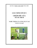 Giáo trình Mô đun chăm sóc lúa - Mã số MĐ 03: Nghề trồng lúa năng suất cao - Phần 1