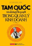  tam quốc và những bí quyết trong quản lý kinh doanh - phần 1